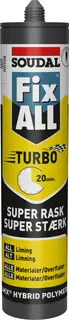 FUGEMASSE FIX ALL TURBO 290ML HVIT