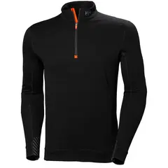 Undert&#248;y tr&#248;ye Lifa Merino Half Zip svart (2XL)