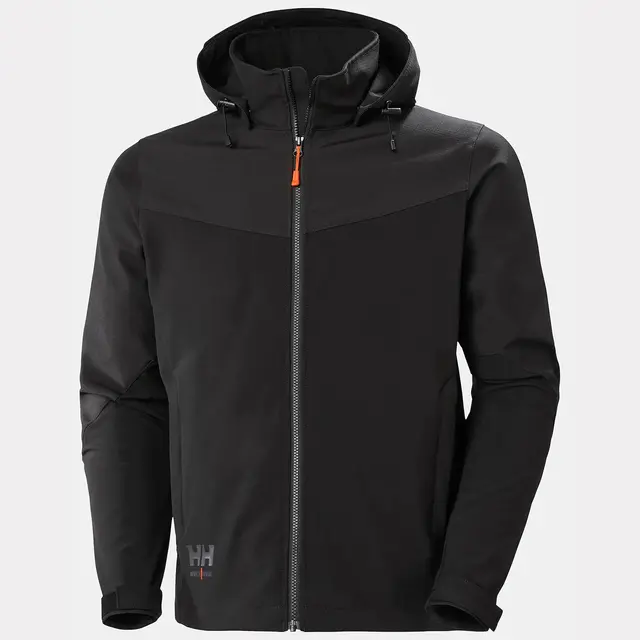 Jakke softshell Oxford Sort (M) 