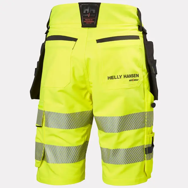 Shorts håndverk ICU Hi Vis kl 1 Gul/Koksgrå (C46) 