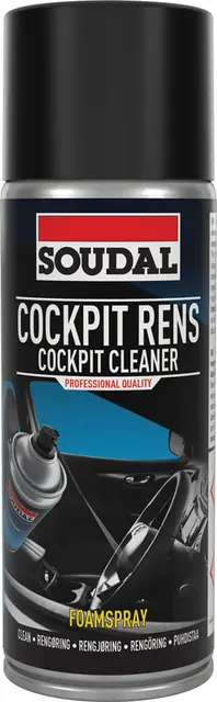 Soudal Cockpit skum rens 400ml 