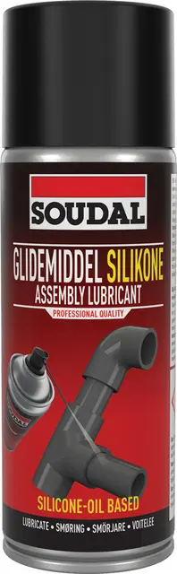 Soudal Glidemiddel silikon 400ml 