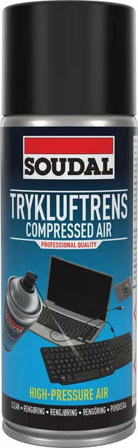 Soudal Trykkluftrens spray 400ml 