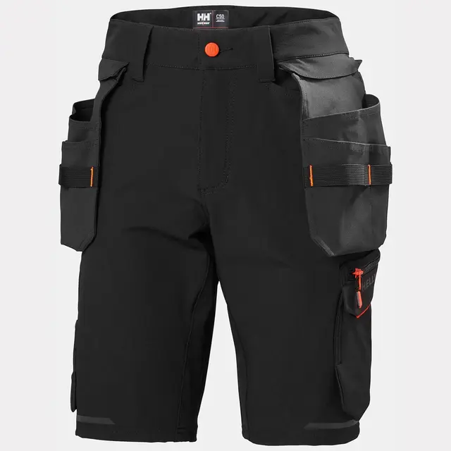 Shorts håndverk Kensington Sort (C52) 