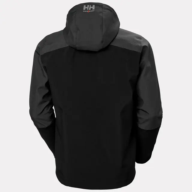 Jakke softshell Oxford Sort/Mørkegrå (3XL) 