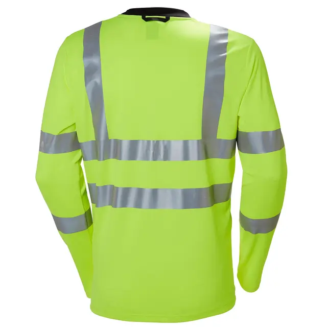 T-skjorte langermet Addvis Hi Vis Gul (2XL) 