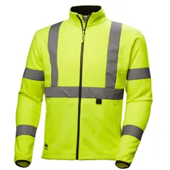 Jakke fleece Addvis Hi Vis Gul (M)