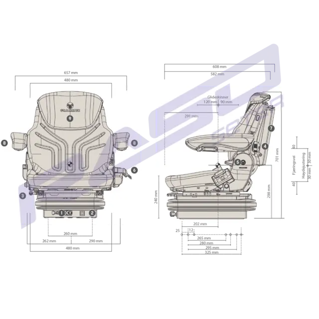 Sete Maximo M PVC MSG85/721 PVC 