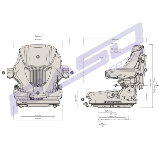 Sete Primo XM PVC MSG65/521 PVC 