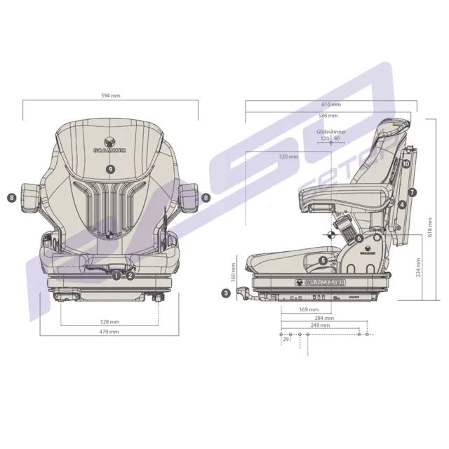 Sete Primo L 12V PVC MSG75G/521 PVC 