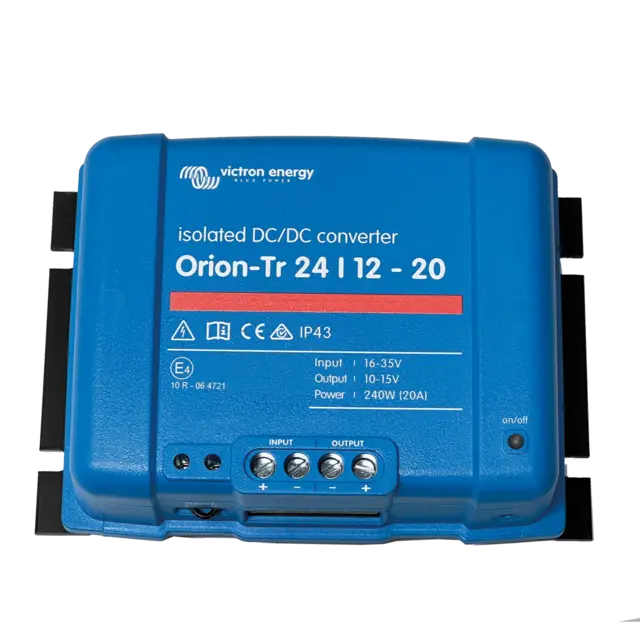 Omformer Victron Orion 24/12-20 (18-35V) - (10-15V) 20A 